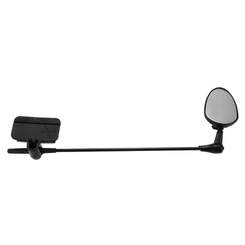 Flat Bicycle Helmet Mirror Helmet Mounted Rear-view Cycling Accessory