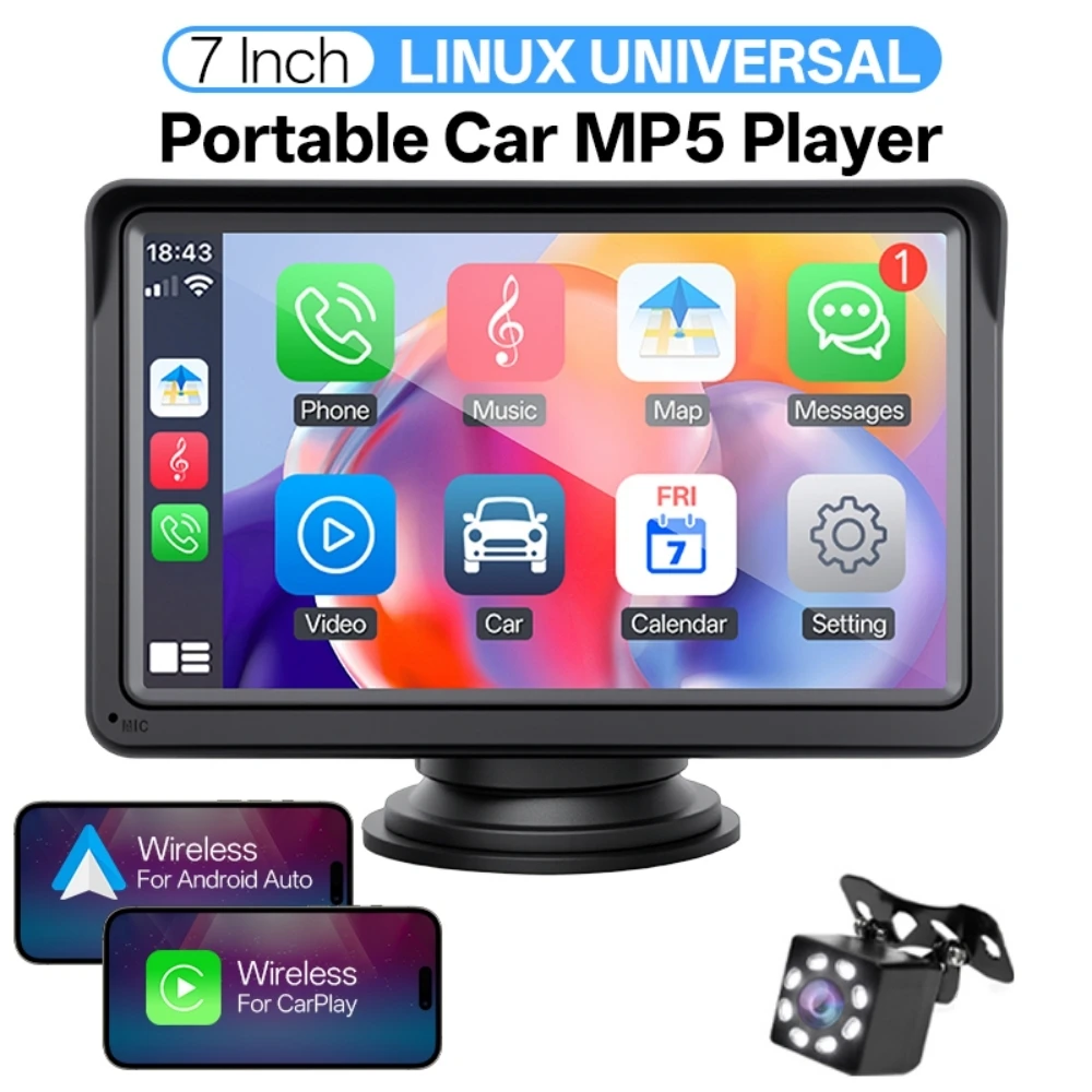 Hippcron 7Inch Car …