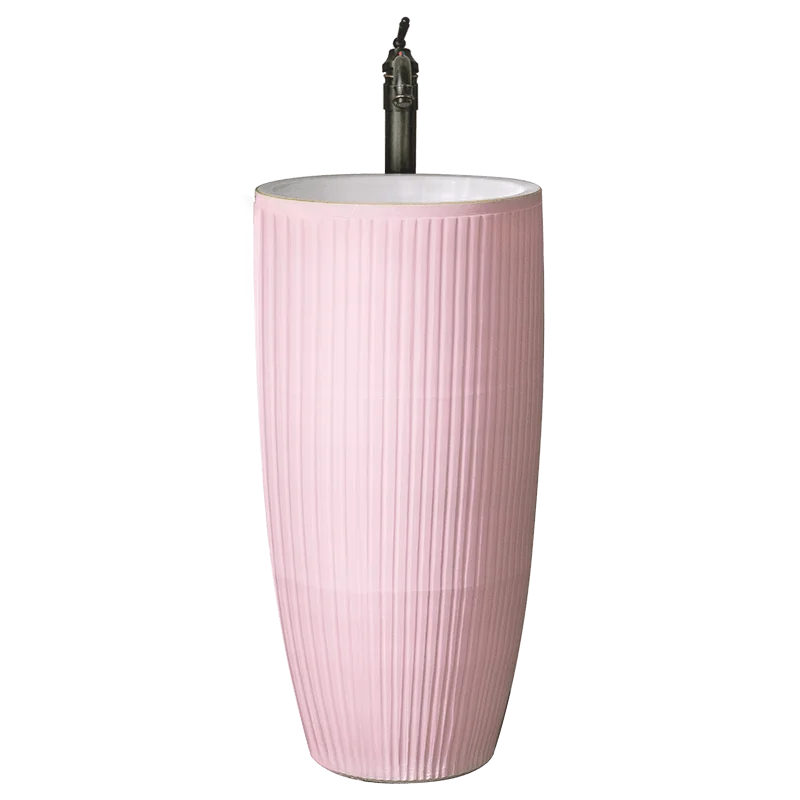 Pink Ceramic Outdoo… - image