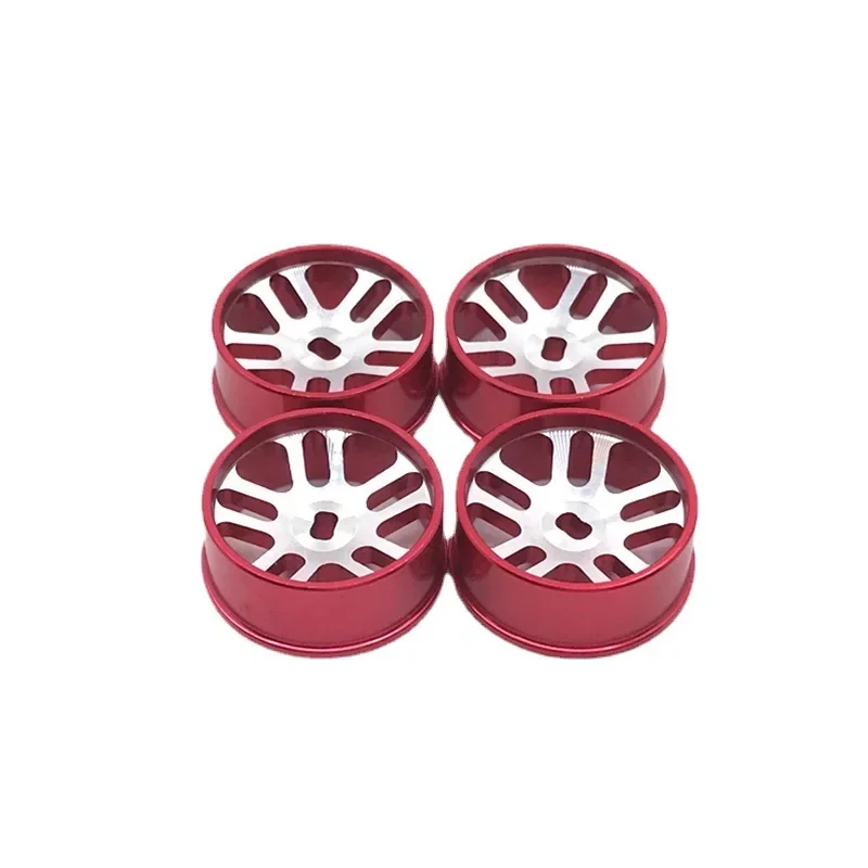 Drift Wheels A Set of Drift Tire Skins for WLtoys 284131K969 K989 Iw04m MINI-Q MINI-Z RC Car  Modified Metal Upgrade Spare Parts