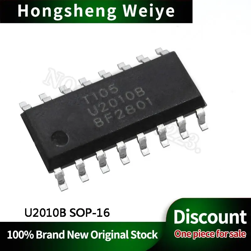 

10-100Pcs New U2010B U2010 SOP-16 AC motor controller phase control patch IC Chip In Stock DISCOUNT Sell