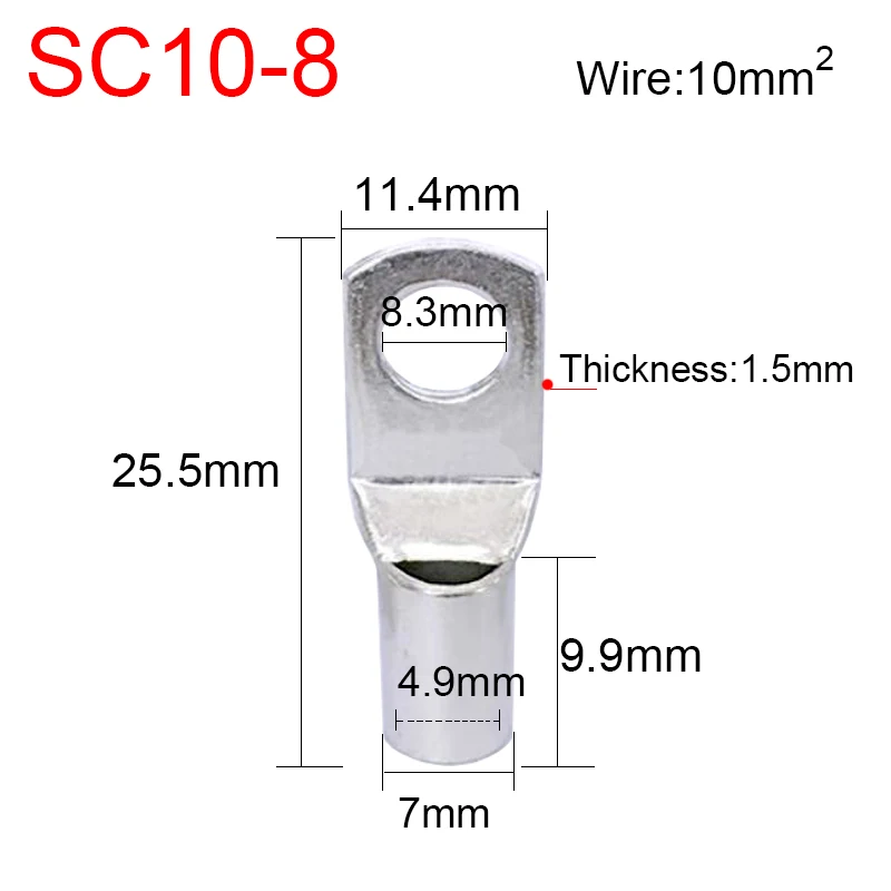 Variant: 10Pcs SC10-8