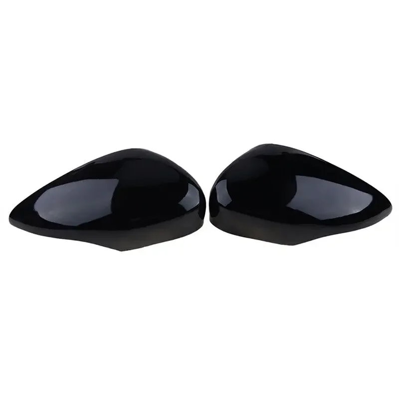 Gloss Black Rearview Side View Mirror Cover Caps Case Shell For Ford Fiesta 2008 2009 2010 2011 2012 2013 2014 2015 2016 2017