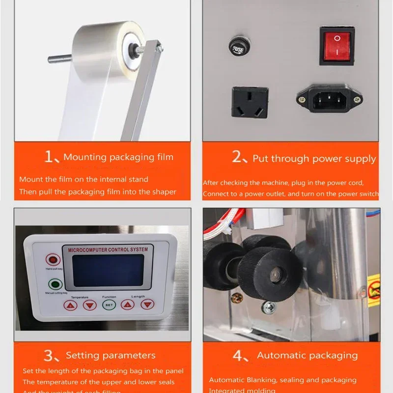 Automatic Liquid Packaging Machine For Takeaway Packaging Bag Restaurant Canteen Sauce Packing Filling Machine