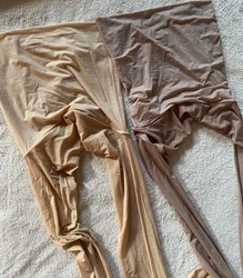 within60kg Seamless Thin Pantyhose Sheer Tights Stockings High Waist See Through Elastic Sexy Leggings
