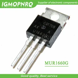 10pcs MUR1660G TO220 MUR1660CT U1660G TO-220 MUR1660 1660CT new original