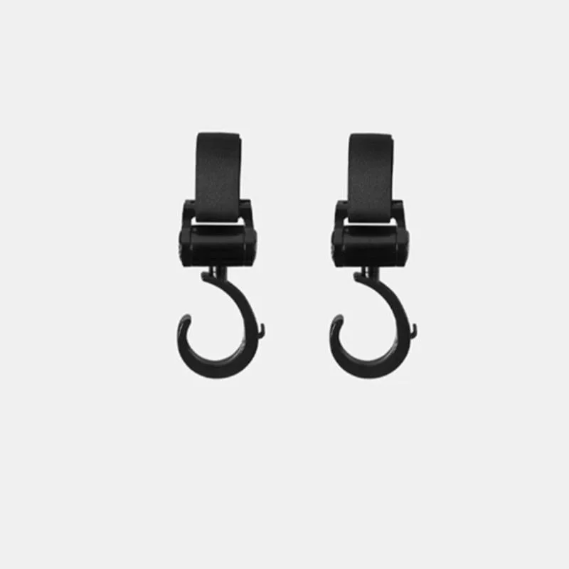 2pcs Baby Stroller Hooks Pram Rotate 360 Diaper Bag Hanger Kids Activity Gear Accessories