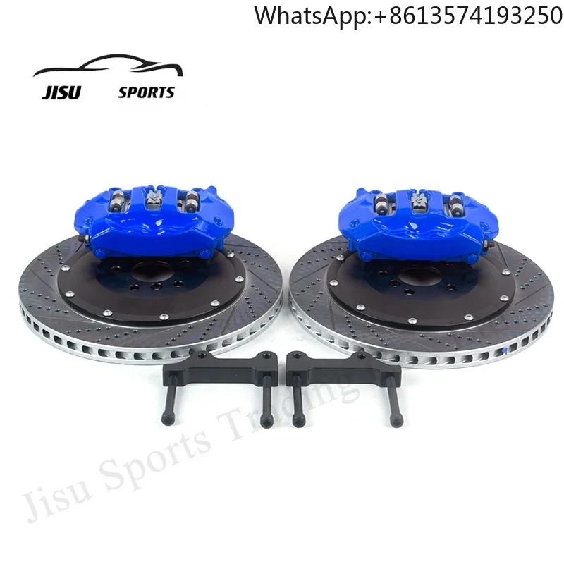 Kit de Frenos de 4 Pistones para 19z, Juego Trasero con Discos de Freno de 355mm y 380mm para Toyota 86, Corolla, Prius, Skirt, BMW F10, E46, Suzuki Swift