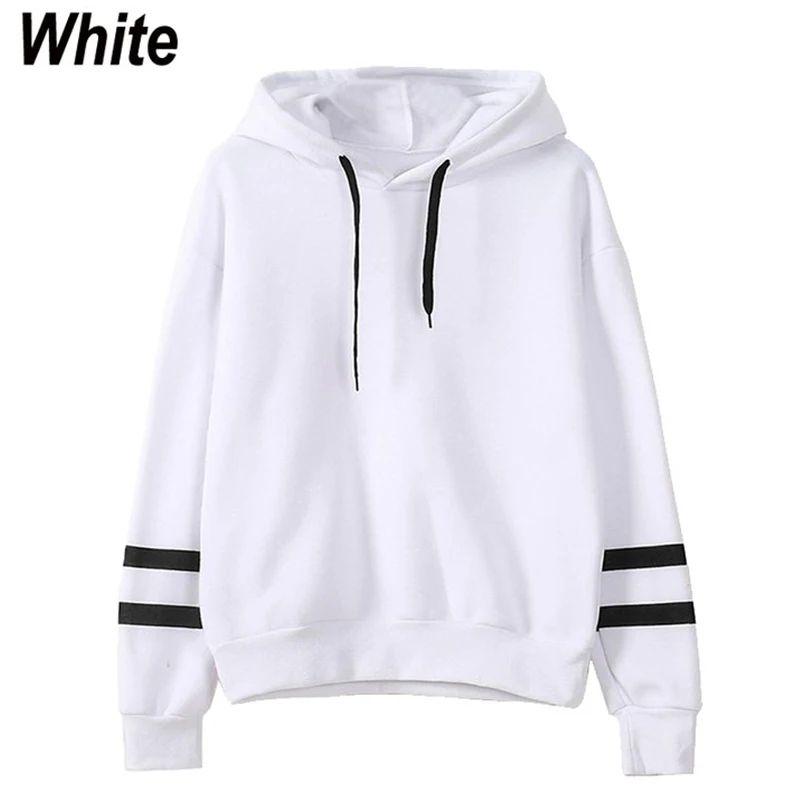 New Fashion Womens Print Hoodies Female Autumn Winter Long Sleeve Hooded Sweatshirts Pullover