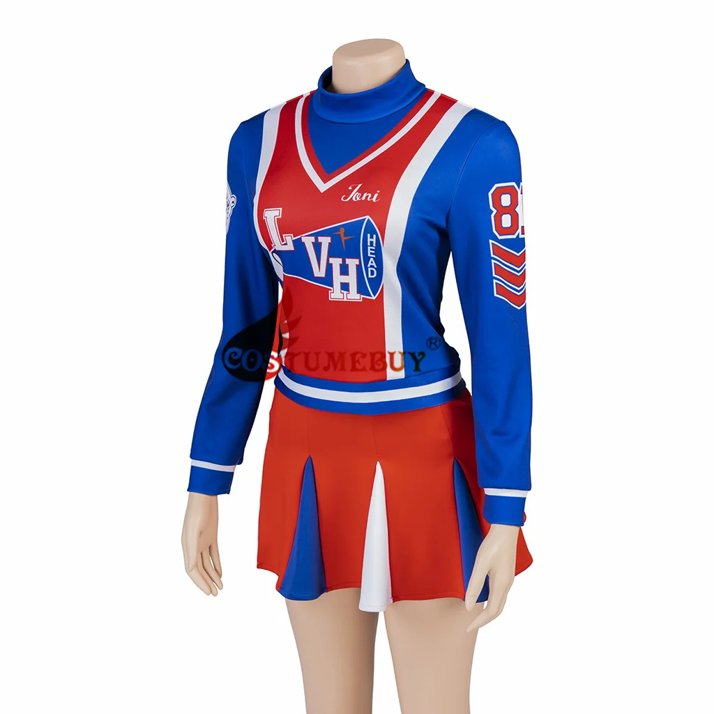 Toni Basil Hey Mickey Cheerleader Costume Uniform Women Girls Cheerleading Outfits Toni Basil 80's Music Costume Halloween Suit