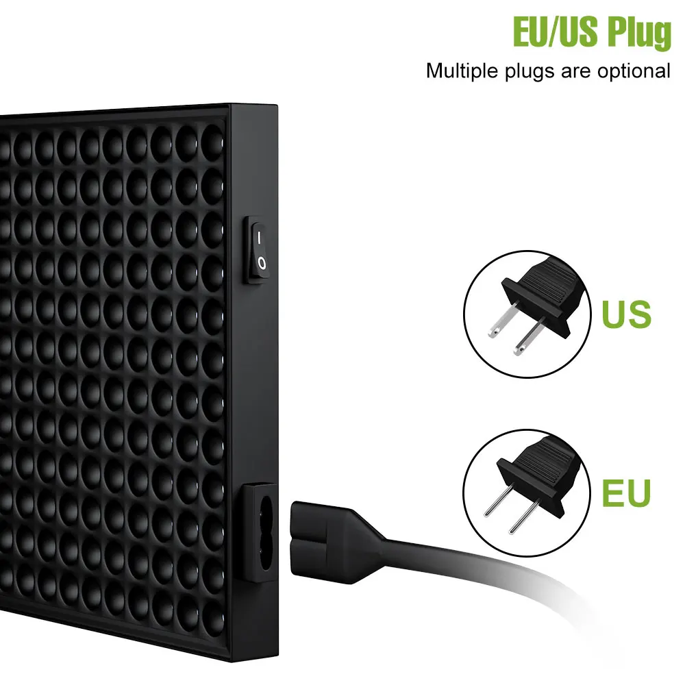 Lampa LED do uprawy roślin 100W Pełne Spektrum Quantum Board do Kwiatów Sztucznych Sukulentów Roślin Doniczkowych Hydroponiki Oświetlenie Wypełniające