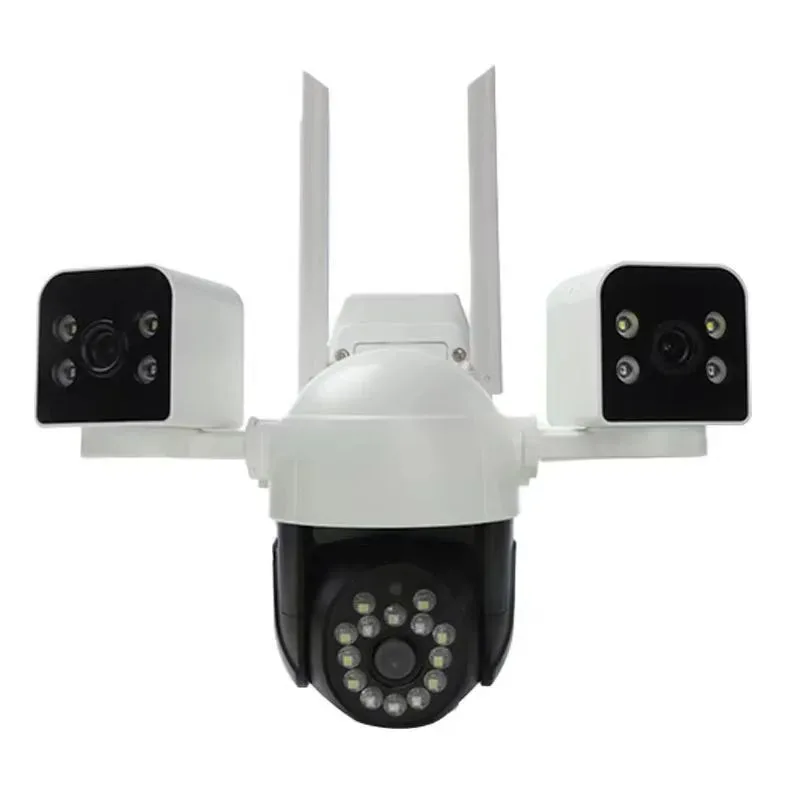 

Outdoor 6K 12MP WiFi IP Three Lens Panoramic View PTZ IP Camera Yoosee AI Tracking HD Security CCTV Network Camera Surveillance