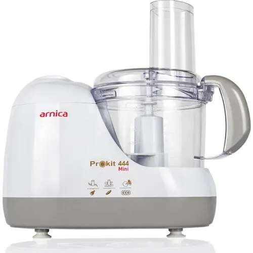 Arnica 444 Prokit Mini 600 W Multi-Function Kitchen Robot, slicer, grating, shredding, mixing, 600 Watt 2 different speed