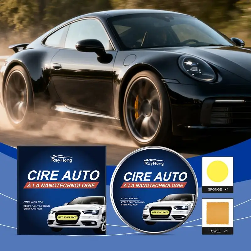 DIY Car Care Wax Kit Paint Polishing Paste  Remover Superior Shine Solution For Home Garage Auto Maintenance