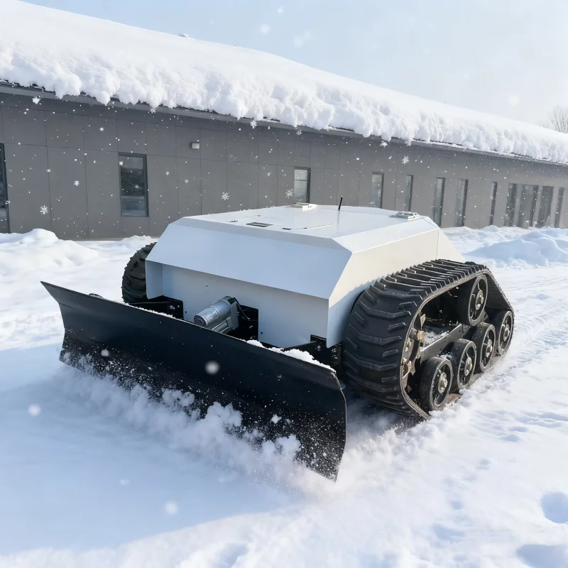 جزازة العشب المخصصة التي يتم التحكم فيها عن بعد مع مجرفة الثلج، جزازة العشب الكهربائية CE EPA، عشب الحديقة المحدد