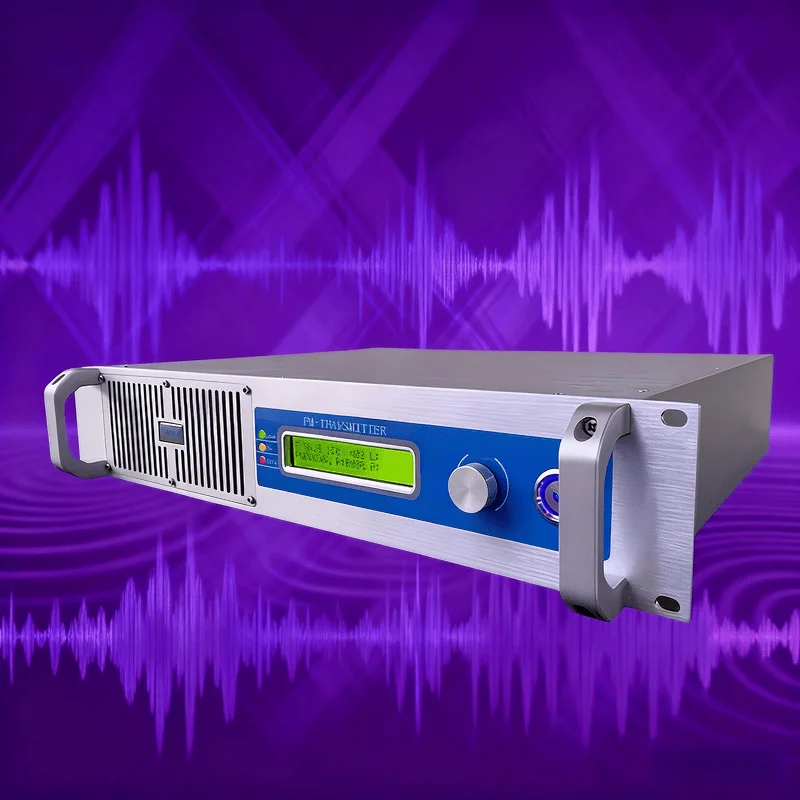 

Multi-Voltage 100-240V (110V/220V Adaptable) YXHT-300W FM Transmitter - Stable, Smart Fan, RDS, for Church/Exhibition Hall