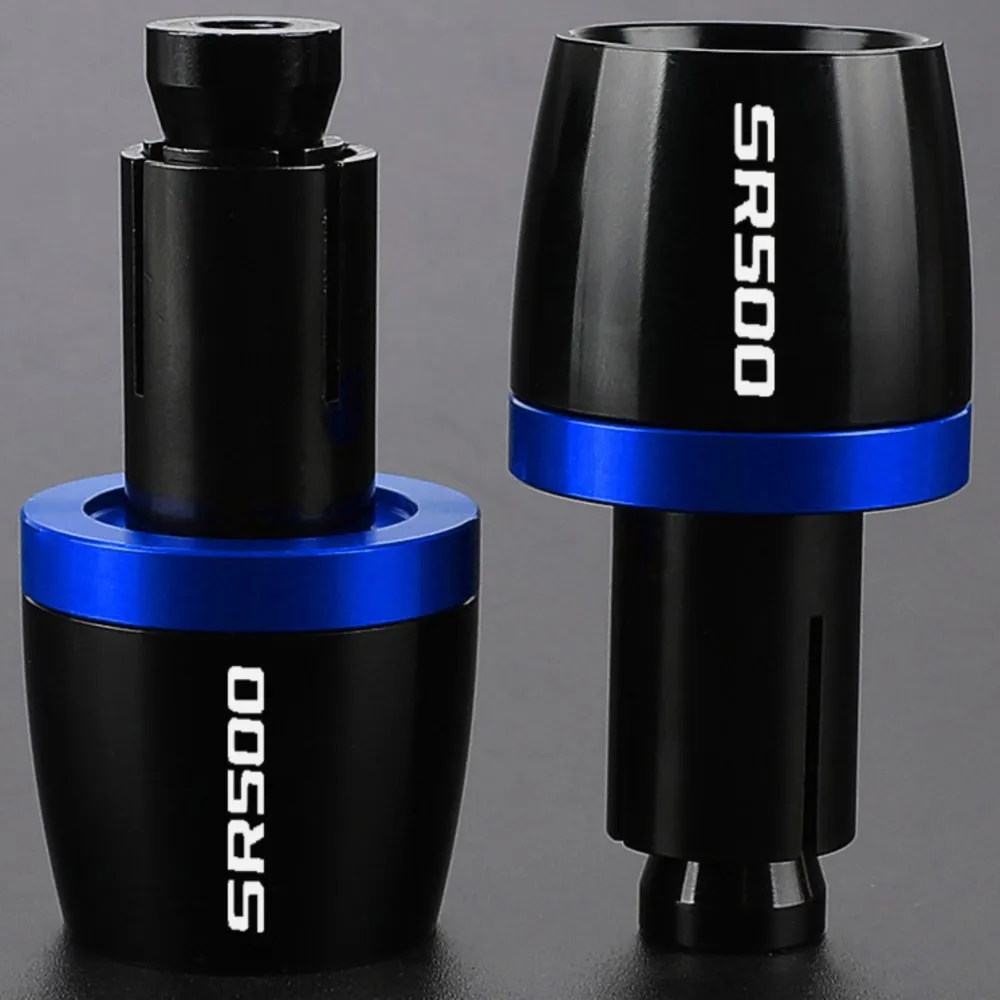 

For YAMAHA SR500 SR 500 1978-1991 1990 1989 1988 1987 1986 1985 1984 1983 Moto End Handle Bar Grips Cap Anti Vibration Plug 1982