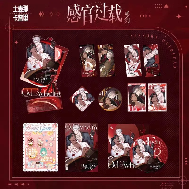 Smyrna and Capri 'Sensory Overload' Official Merch - شارة لوح فني بحامل أكريليك وهدية لمحبي بطاقات الصور الفوتوغرافية