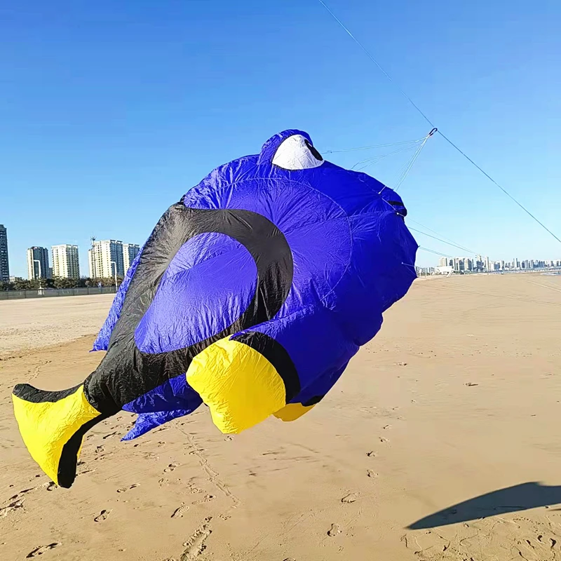 Frete grátis pipas de peixe voando pipas macias para adultos pingente de pipas infláveis fábrica brinquedos ao ar livre dragão voador kevlar