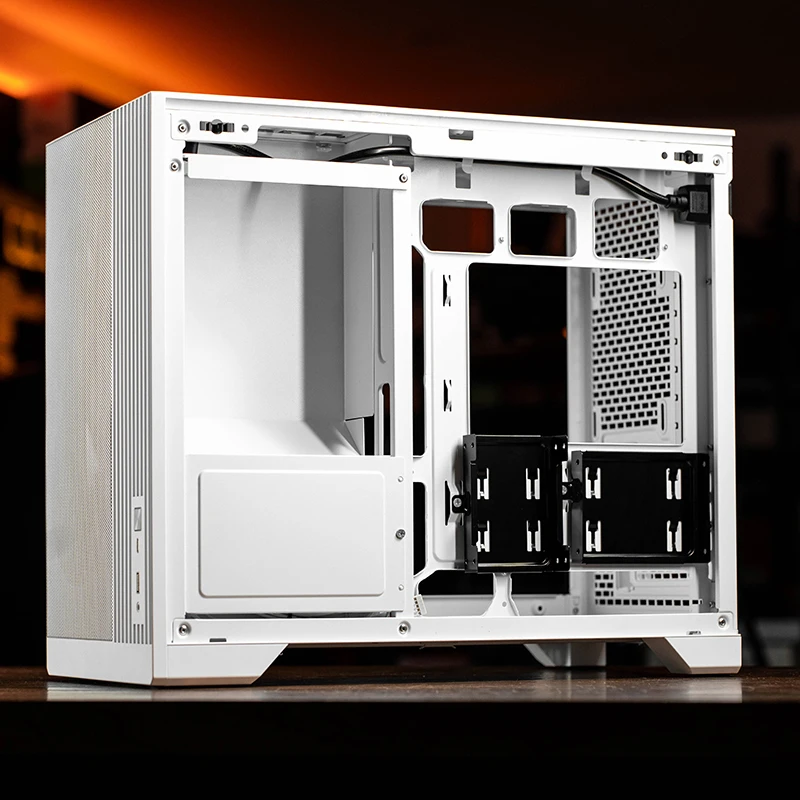 Phanteks XT M3 ZWART & WIT Gaming Case Ondersteuning M-ATX Moederbord Gaming PC Case PC Chassis