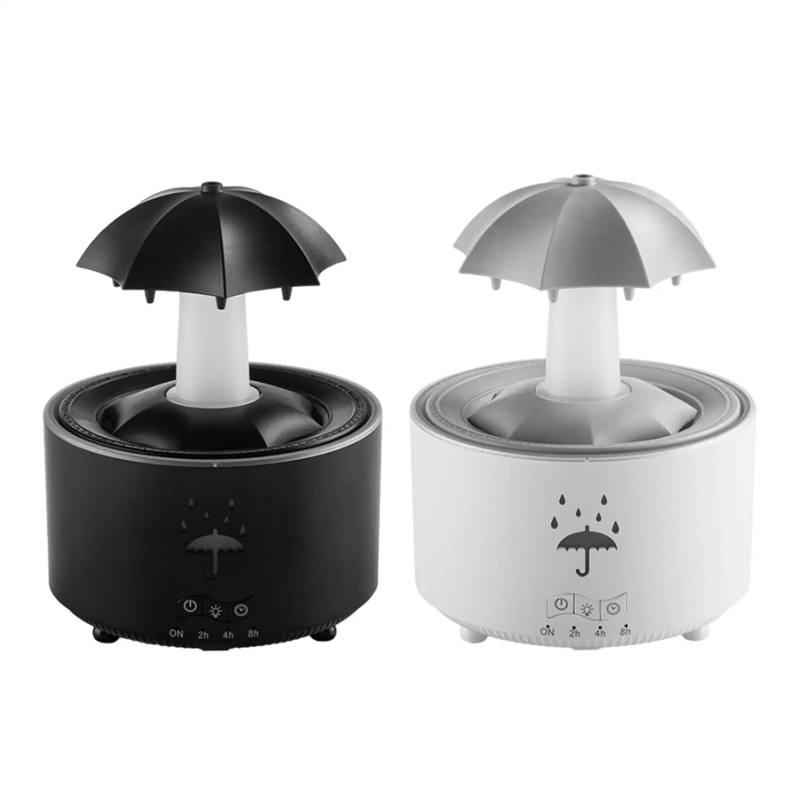 

Диффузор эфирного масла, увлажнитель капель воды, 300 мл, увлажнитель воздуха с каплями дождя, светодиодные ночные огни для офиса, отеля, спа, йоги, спальни