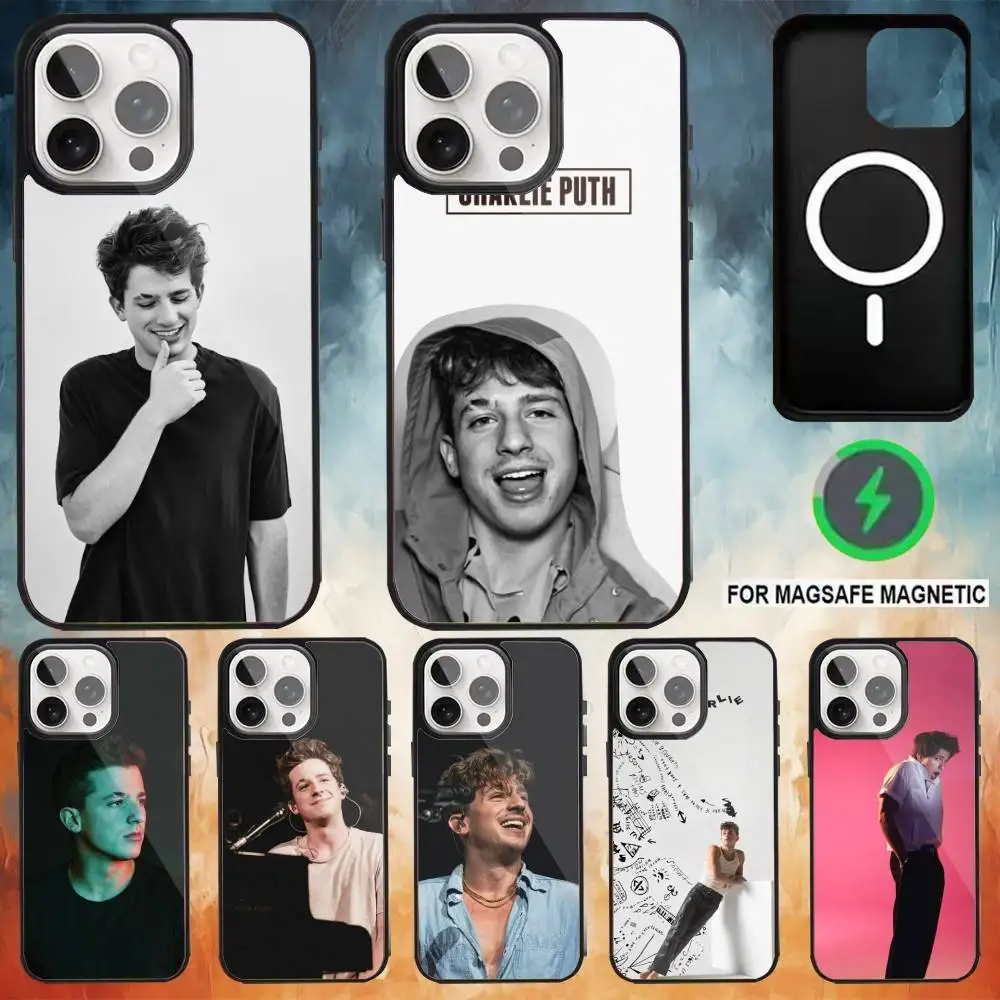 

C-Charlie P-Puth Nine Track Mind Phone Case For iPhone 17 16 15 14 13 12 Pro Max Plus for Magsafe Wireless Magnetic Cover