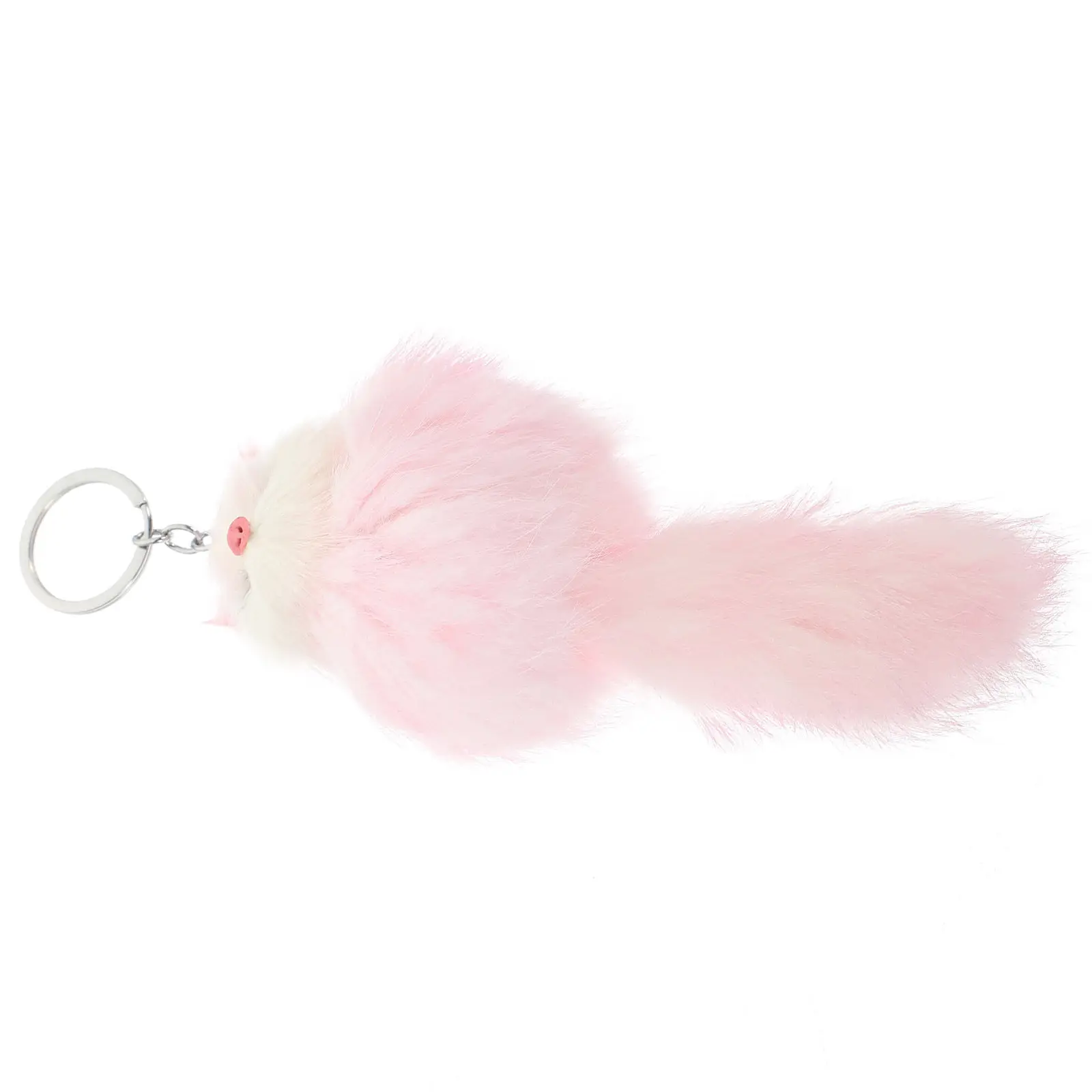 

Cute Fox Keychain for Women Girls Keys Backpacks School Bags Decorative Pendant Key Ring Accessory Small Lightweight Key Decor