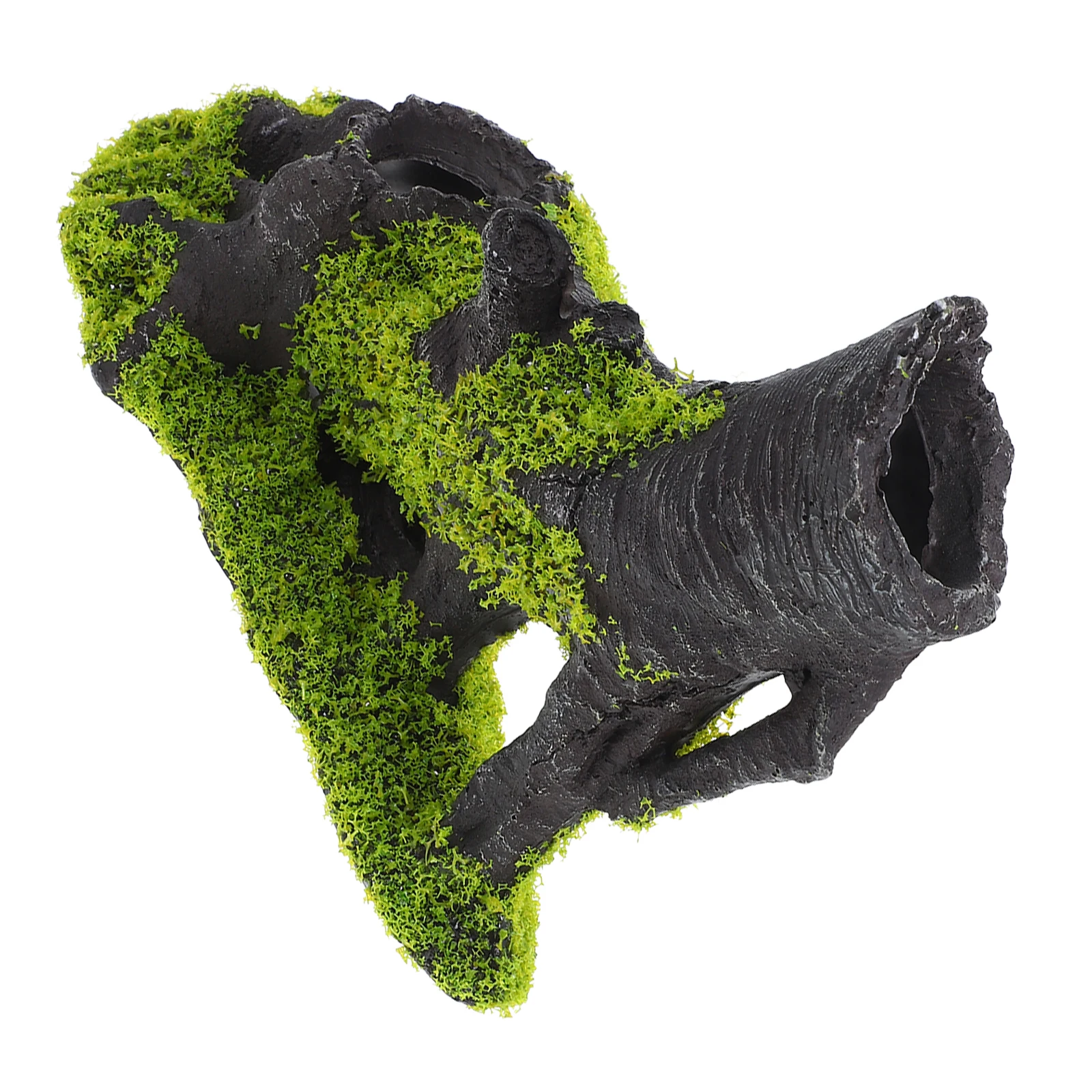 

Simulated Sunken Wood Aquarium Ornaments Realistic Resin Tree Stump Fish Tank Decor Durable Safe for Fish Shrimp Tank