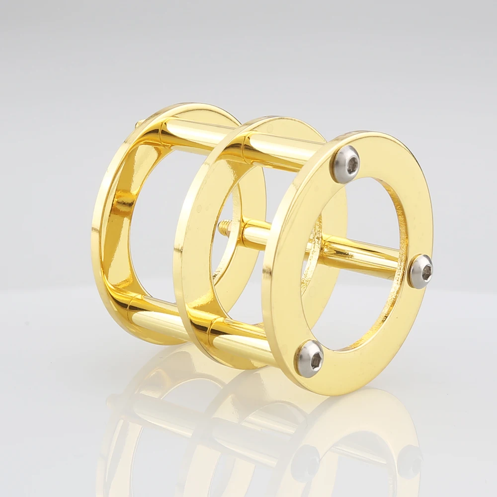 HIFI خمر الصوت أمبير لتقوم بها بنفسك مطلية بالذهب 1 قطعة 43X40 مللي متر فراغ أنبوب الحرس حامي غطاء ل 12AX7 12AT7 ECC83 6922 5687