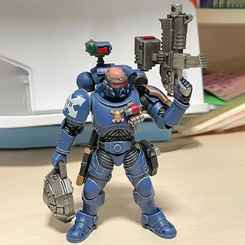 JOYTOY Warhammer 40K 1/18 Ultramarines Infiltratory i kadziory Figurki akcji Model Kolekcja zabawek Dekoracje Prezenty