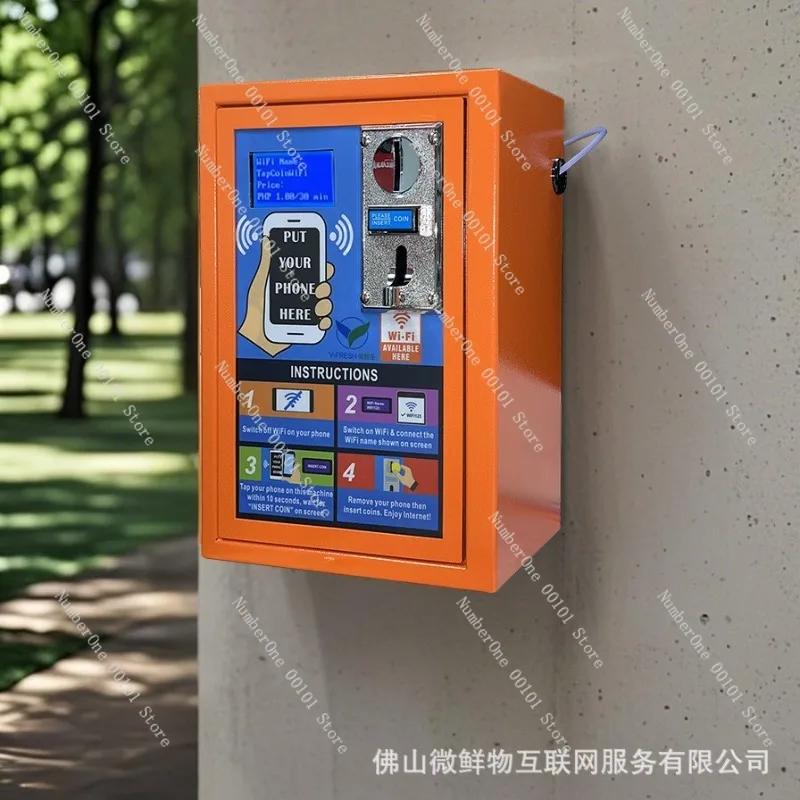 Wall Mounted Smart Vending Machine 24H Self-Service with WIFI/4G Remote Management