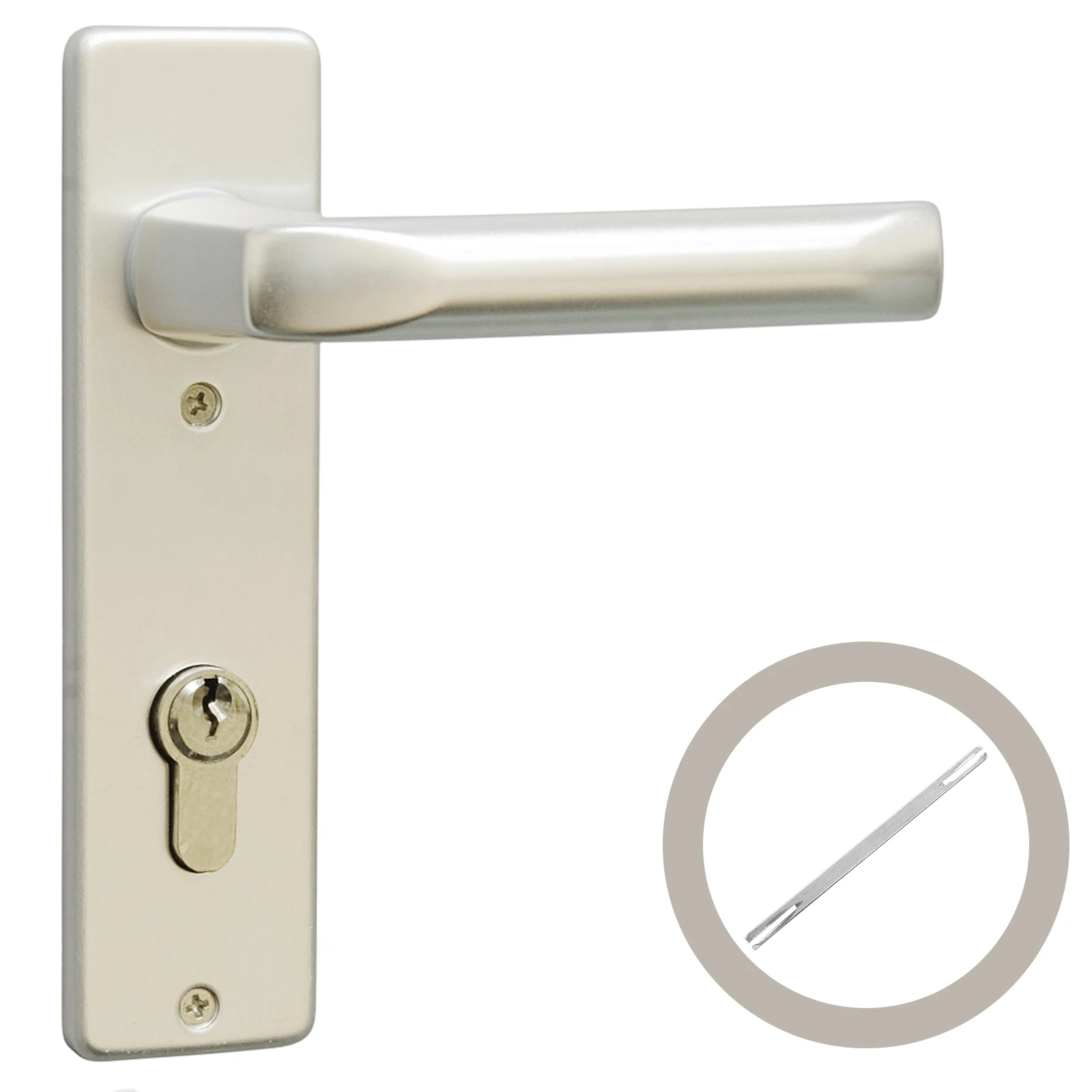 

Door Handle Shaft Knob Spindle Replacement Knobs Spindles Vintage for with Bar Straight