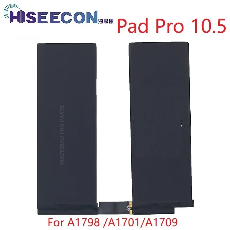 Hiseecon Battery for iPad Pro 11 Battery Pro Air4 G1 A2288 A1389 A1484 A2369 10.5 12.9 Cobalt Cell Capacity Original Replacement