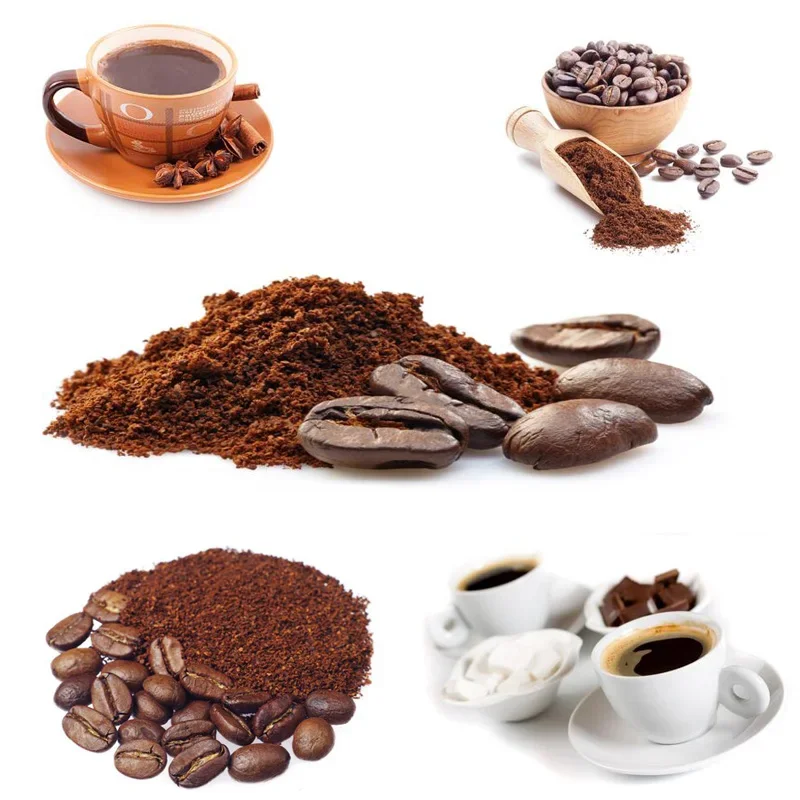 مطحنة القهوة المهنية آلة صنع قهوة اسبريسو التجارية صانع طحن حبوب القهوة الكمية الكهربائية