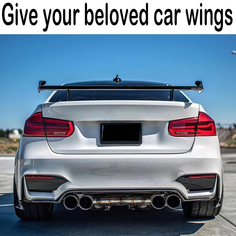 For BMW 1 Series 2 Series 3 Series 4 Series 5 Series 6 Series M2M3M4M8 MP Style Rear WingLip Real Carbon Fiber Trunk Spoiler MP