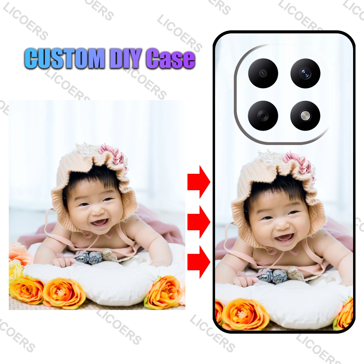 Individuelles Etui für Redmi Note 15 Pro Plus + Note 15 5G 4G Hülle DIY Foto Text Weiche Matte Silikon Gehärtetes Glas Stoßfeste Schale