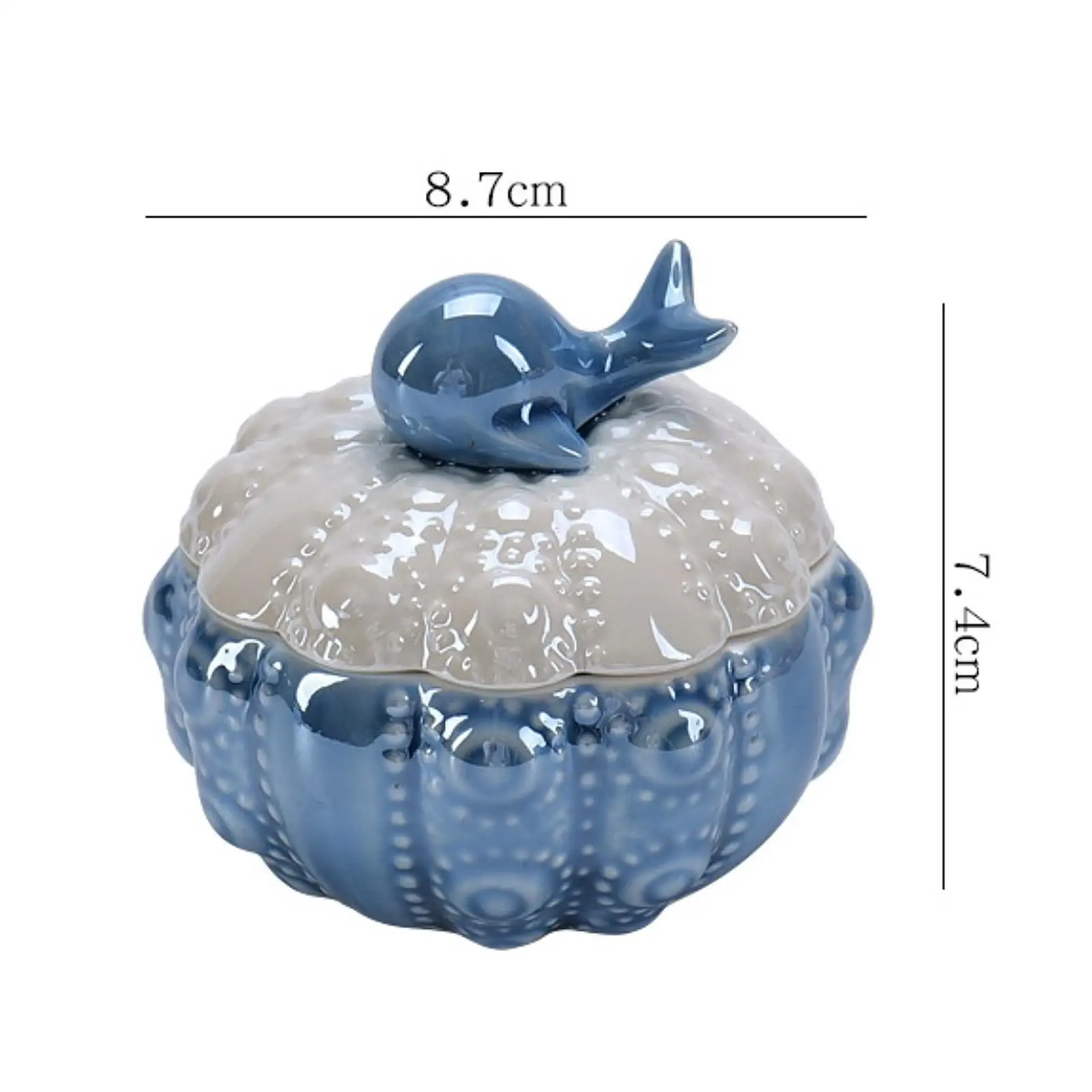 Jewelry Storage Case, Small Trinket Box Trinket Holder Box, Modern Ring Case Ceramic Storage Container for Desktop Dorm,