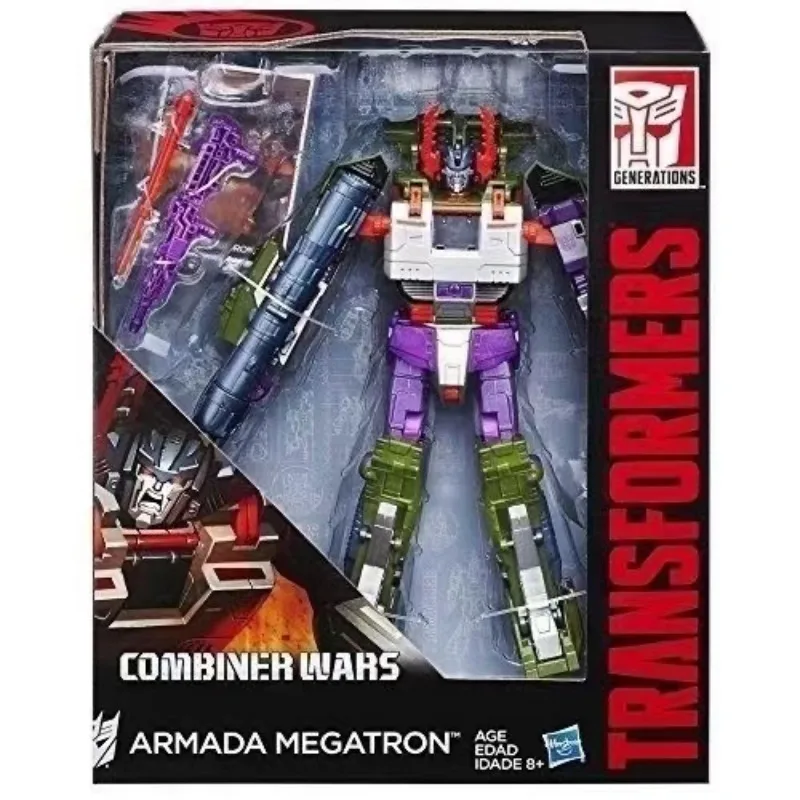 Hasbro TAKARA TOMY 트랜스포머 IDW 클래식 L 클래스 리더 탱크 메가트론 G1 컬러 A 버전 함대 선물 장난감 취미, 재고 신제품