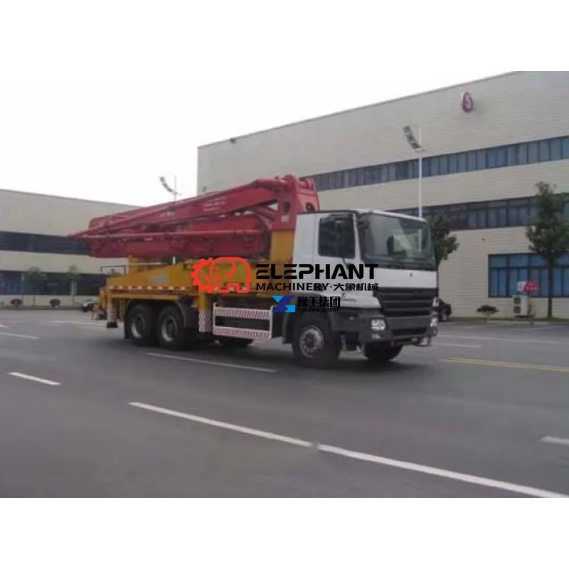 Open Type Energy Saving Concrete Pump Truck Construction Equipment for Building Site Concrete Pouring and Material Transfer Work