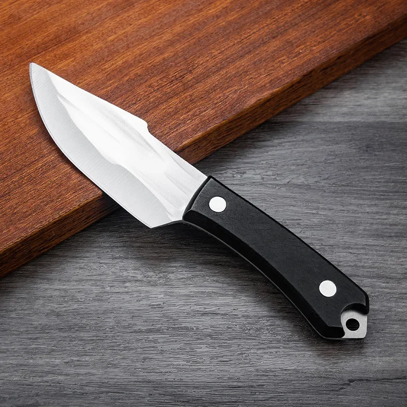 Hand Forged Knife Kitchen Pocket Knife Stainless Steel Boning Knife with Sheath Sharp Chef Slicing Fishing Meat Cleaver Butcher