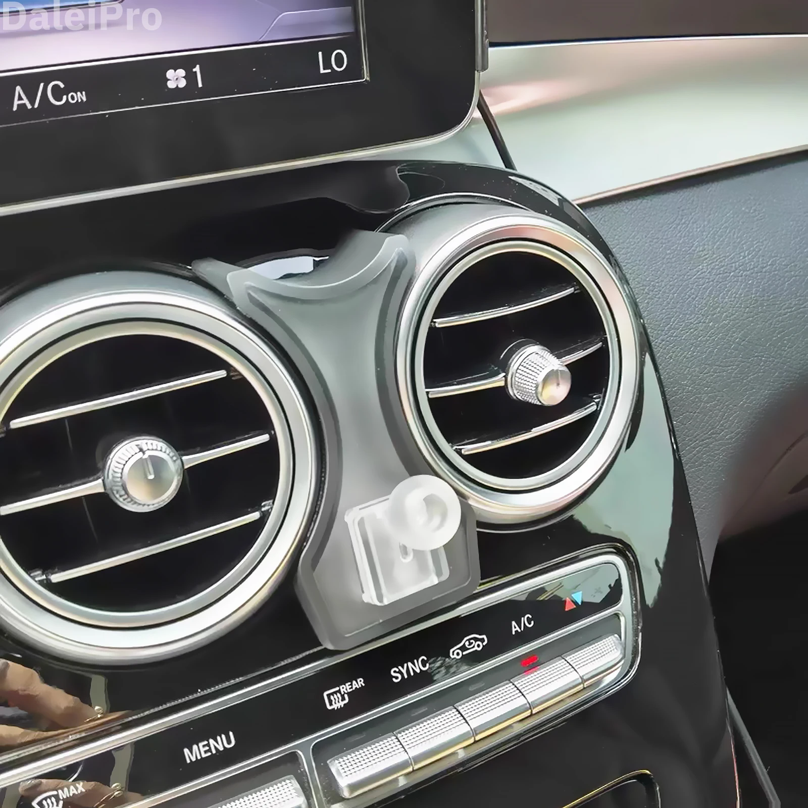 Für Mercedes-Benz GLC X253 2016-2020 2021 2022 Spezielle Auto Telefon Halter Basis Drahtlose Lade Halter Auto MagSafe halter Ladegerät – Detail 4