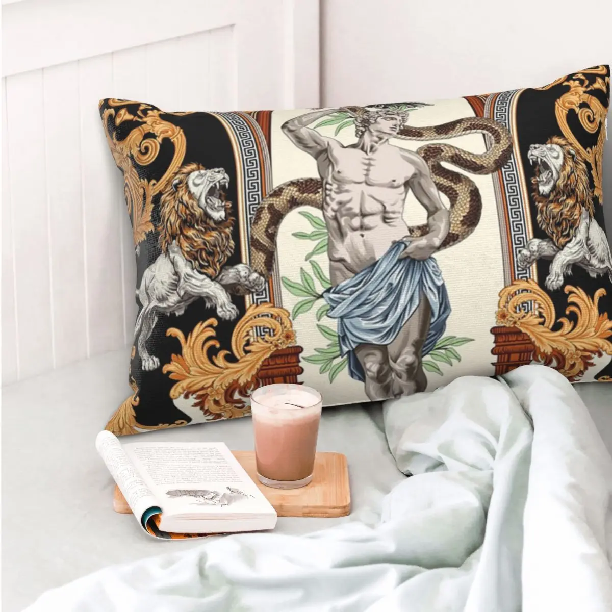 Depiction Of Apollo Ancient Greek Mythology Rectangle Pillowcase Cushion Cover Decor Bedroom Bed Home Comfort Throw Pillow