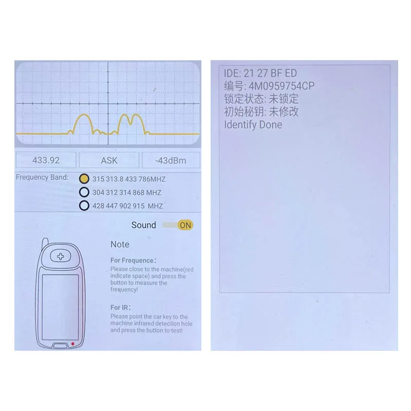 CN 008142   OEM MLB H50 Low Remote Control FCC 4M0 959 754 CP 433Mhz 5M chip Oryginalny dla Q7 Przed 2020 Pasuje do programatora VVDI i KYDZ