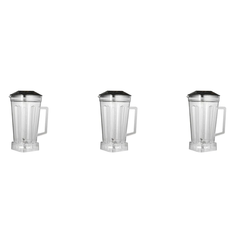 

3X Spare Jug For Blender Replacement Part Transparent 2L Capacity Blender Spare Compatible For SILVER CREST Blender