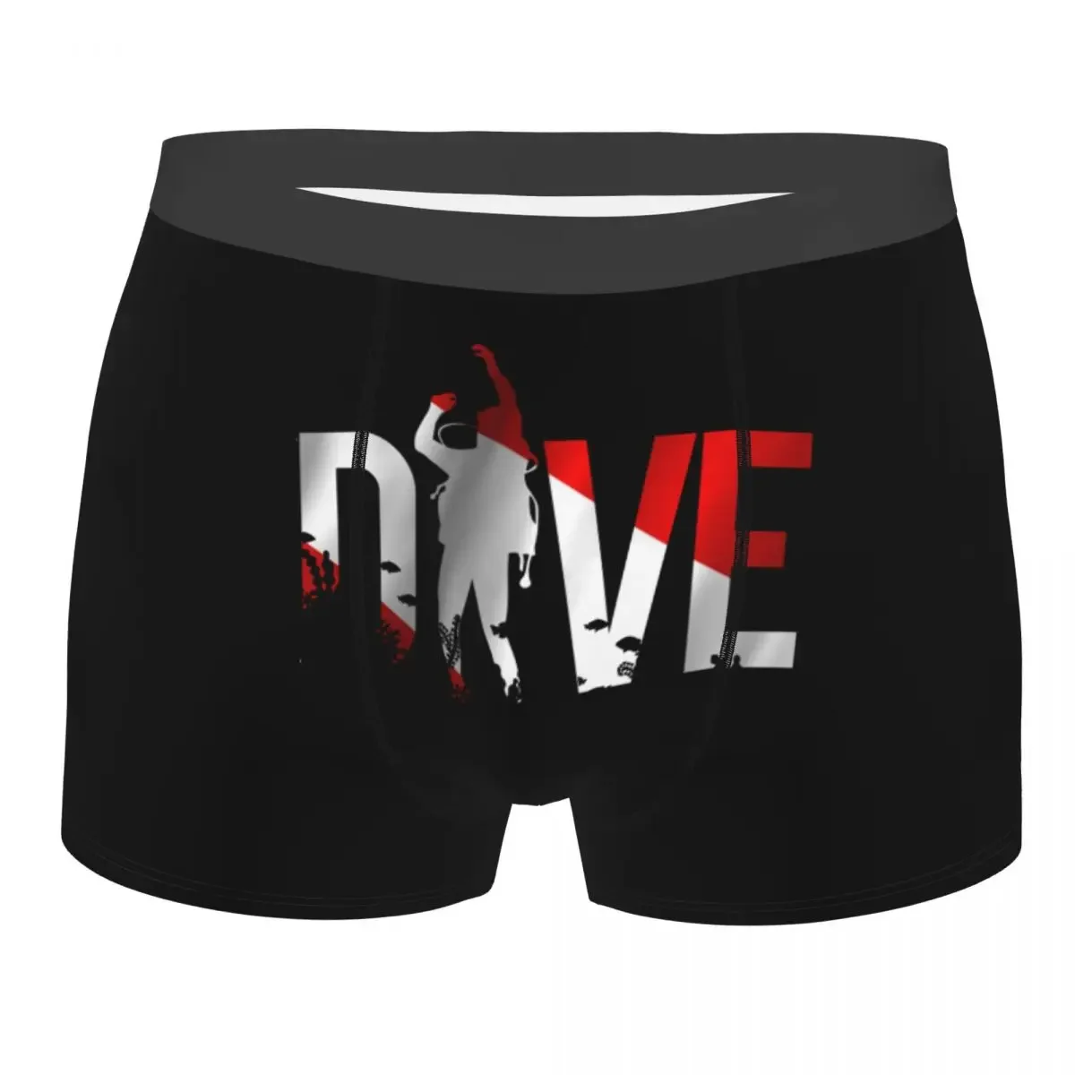 Men Dive Scuba Diver Underwear Hot Boxer Briefs Shorts Panties Male Soft Underpants Plus Size