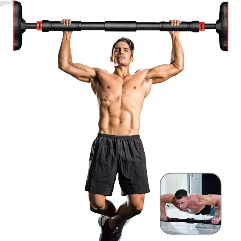 

3 Grip Positions Door Frame Pull Up Bar, Optimized Design For Strength Training In Home Indoor Exercise Room