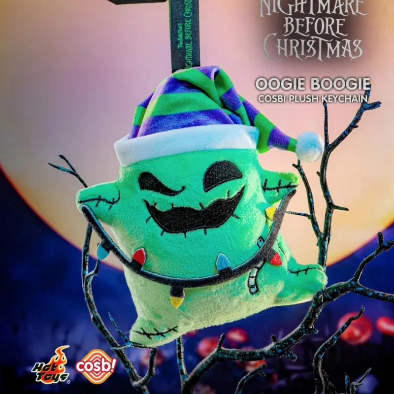 2025 New The Nightmare Before Christmas Mystery Figure Blind Box Cosbi Collection Model Keyring Halloween Ghost Theme Gifts