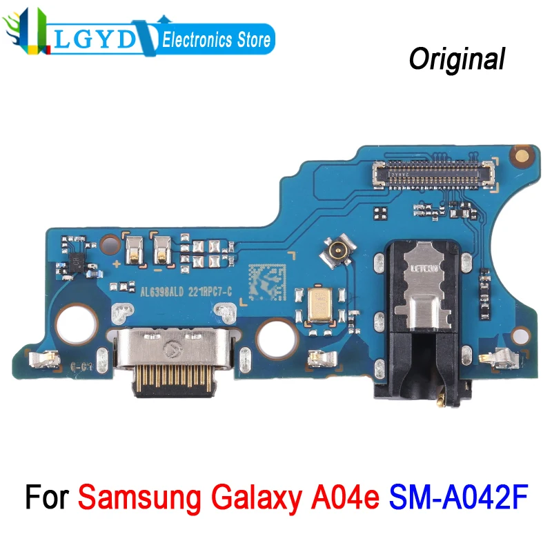 Carte de port de charge pour Samsung Galaxy A04e SM-A042F USB Power S6 pièce de rechange de réparation de carte