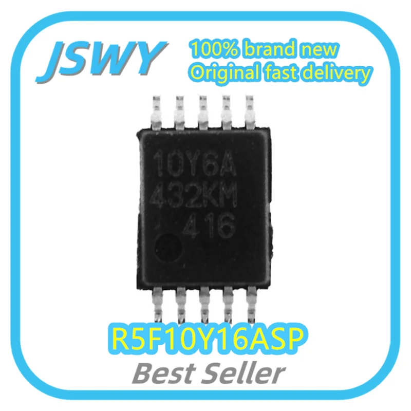

(10/50pcs) R5F10Y16ASP R5F10Y16 Silkscreen 10Y6A SSOP10 Microcontroller Chip New Original Electronics