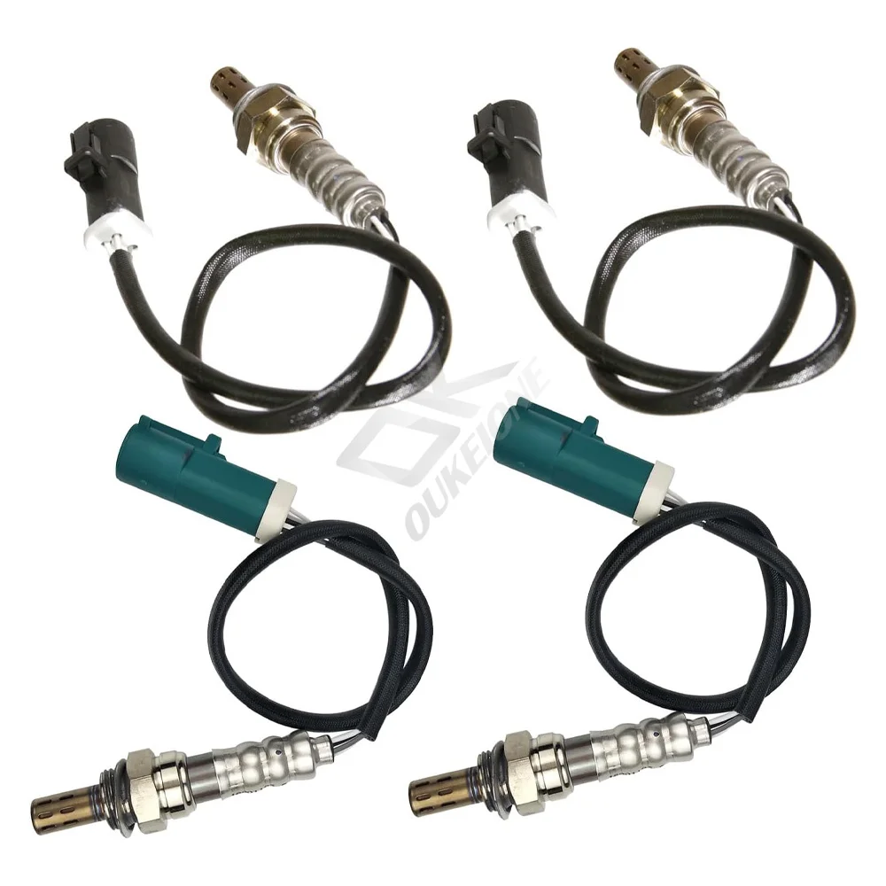 4Pcs Oxygen O2 Sensor Lambda for 2006 2007 2008 2009 2010 2011 Mercury Grand Marquis Ford Crown Victoria 4.6L 234-4373 234-4609